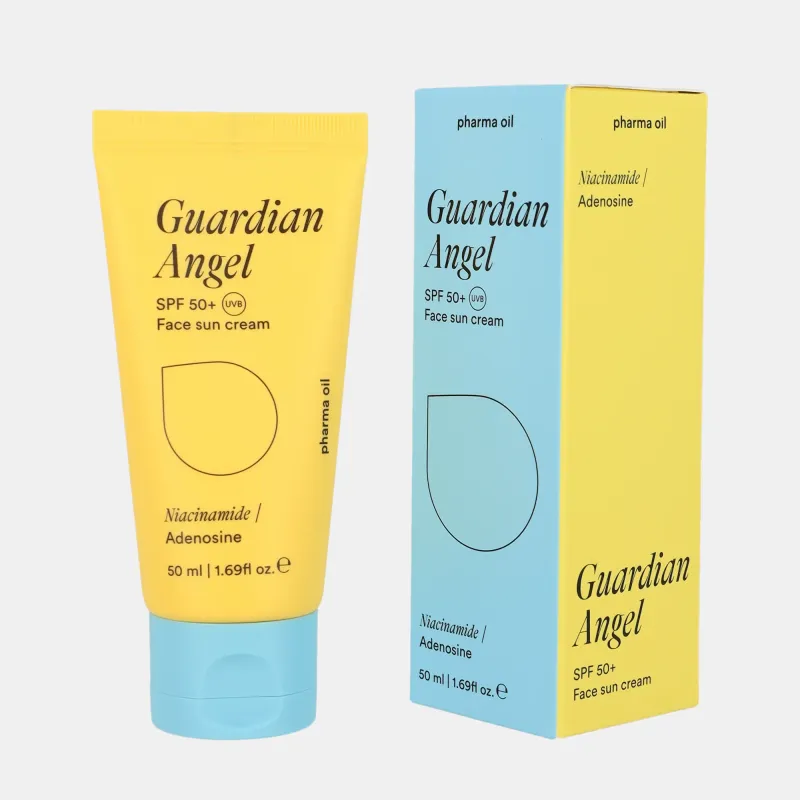 SPF50 Saules aizsargkrēms sejai  GUARDIAN ANGEL